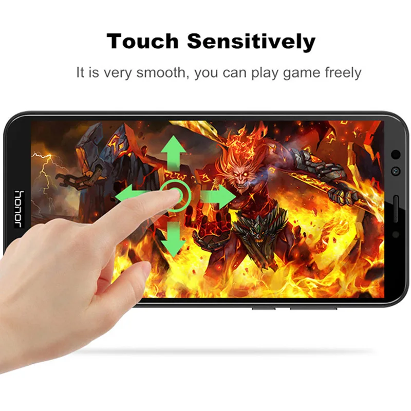 Защитное стекло для Honor 7A 7C Pro 7X защита экрана с полным покрытием закаленное wuwawi