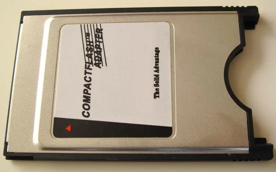 Примечание: только адаптер PCMCIA-CF | Компьютеры и офис
