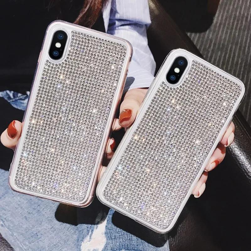 Модный Блестящий чехол со стразами для Huawei Mate 20 Pro P20 P30 Lite Nova 2S 3 4 с блестками и
