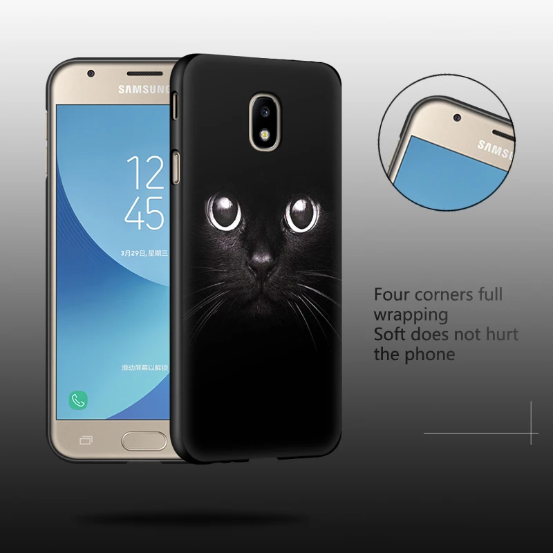 JURCHEN милый мультяшный чехол для samsung Galaxy j3 чехол для европейской версии силиконовая задняя крышка для samsung j3 EU Etui Coque