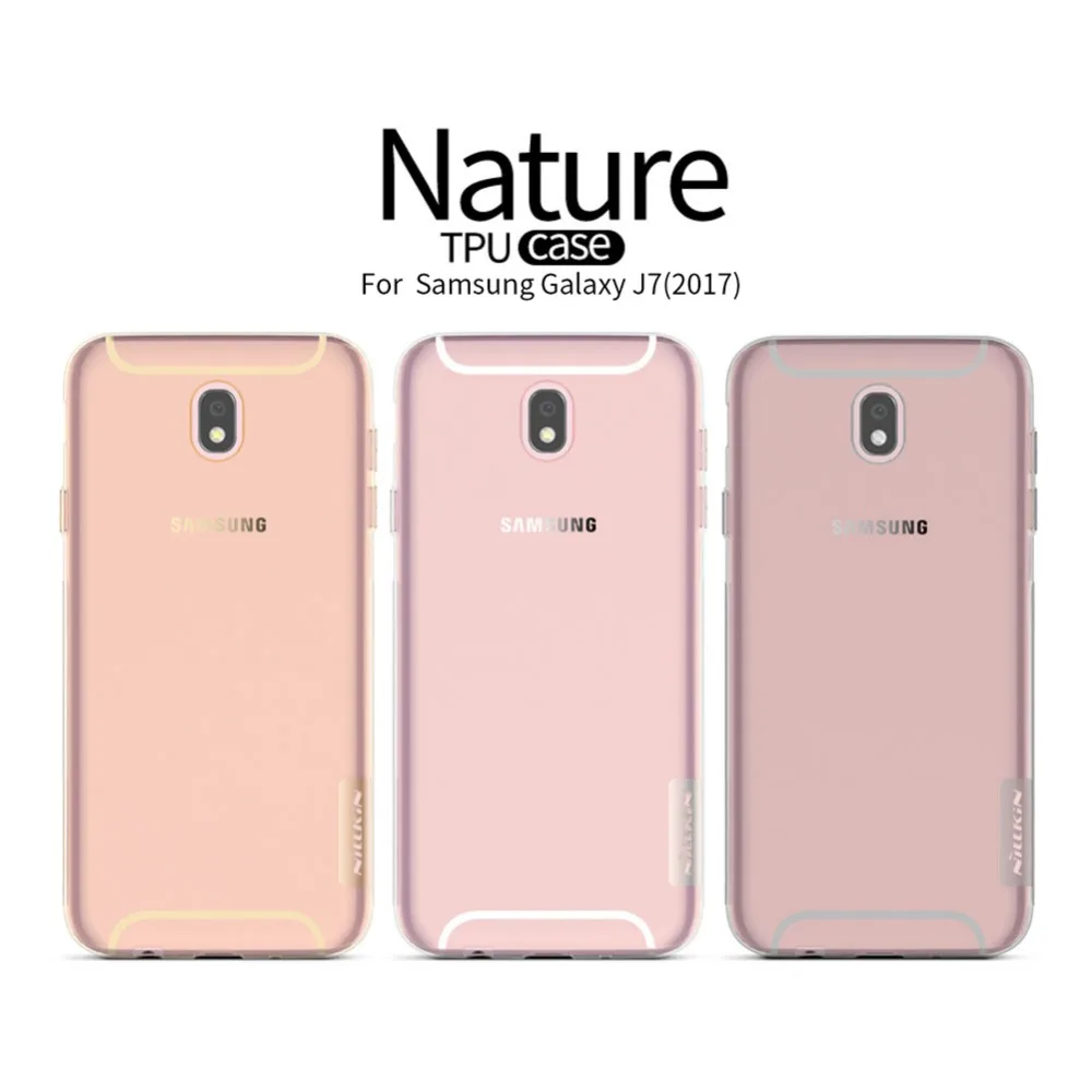 NILLKIN ТПУ защитный чехол для мобильного телефона для samsung Galaxy J7 задняя крышка чехол Мягкая силиконовая задняя крышка J7 Pro Чехол для телефона s