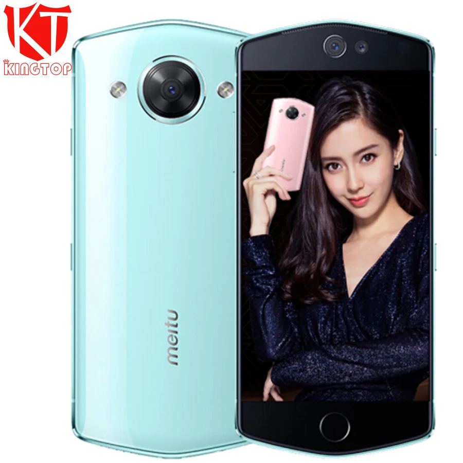 Оригинальный мобильный телефон Meitu M8S 5 2 "21.0MP задняя камера 4 Гб ОЗУ 64 ПЗУ MT6799X Deca