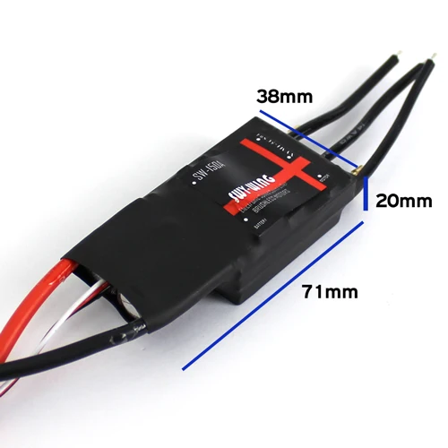 Бесщеточный двигатель SkyWing 150A WaterCool ESC 5A 5V BEC 3 6S для радиоуправляемой лодки|5v