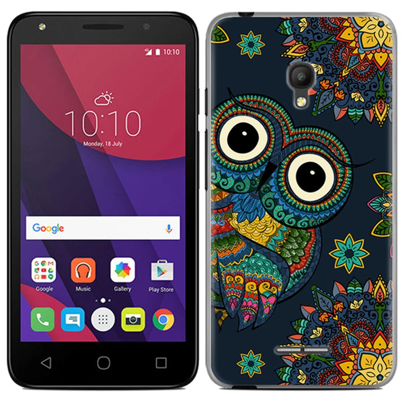 Чехол для телефона Alcatel PIXI 4 5 OT5012 высококачественный мягкий чехол из ТПУ с