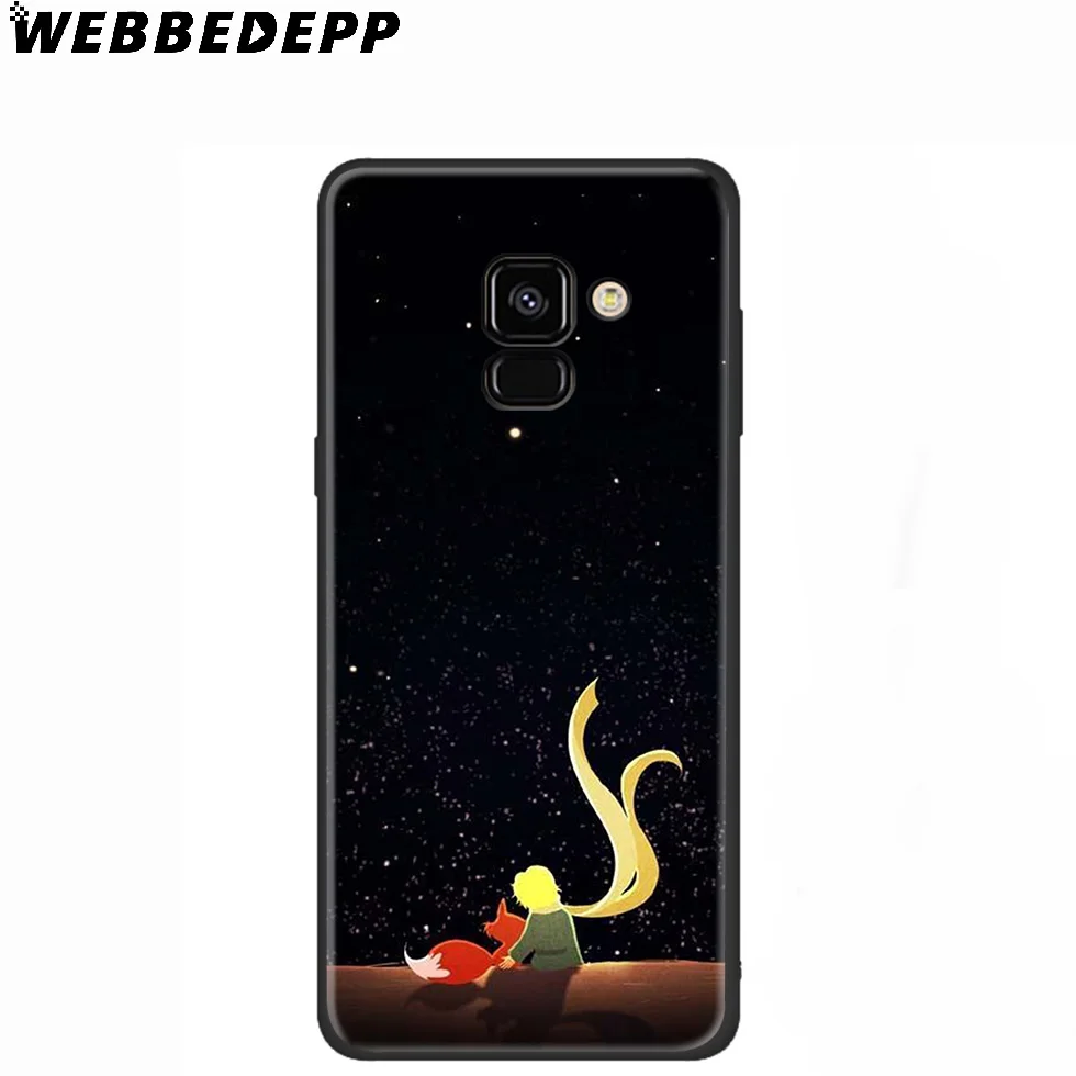 WEBBEDEPP The Little Prince Silicone Case for Samsung Galaxy A3 A5 A6 A7 A8 A9 A10 A20 A30 A40 A50 A70 M10 M20 M30 |