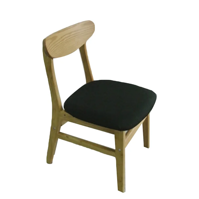 Мягкие стулья крышка Деревянный Обеденный седло эластичные печатные домашние