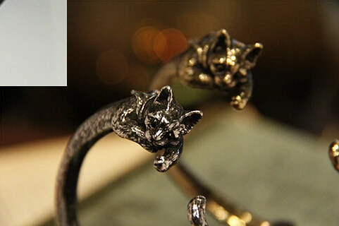 Оптовая продажа Уникальный браслет ручной работы Kitty Cat девушка подарок