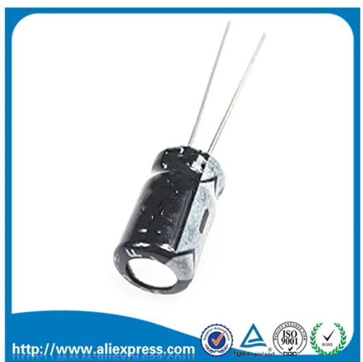 

50PCS 400V 6.8UF 6.8UF 400V Aluminum electrolytic capacitor Size 6.8 UF / 400 V 10*13MM Electrolytic capacitor