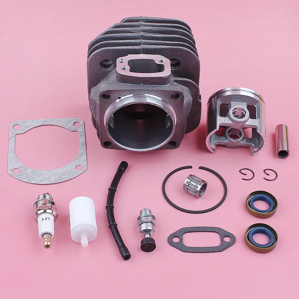 52 мм цилиндр поршня комплект для Husqvarna 268 272 272XP топливный фильтр линия уплотнение