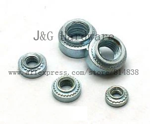 Wkooa Круглые гайки Метрические самозажимные Заклепочные S-M6-2 500 шт.