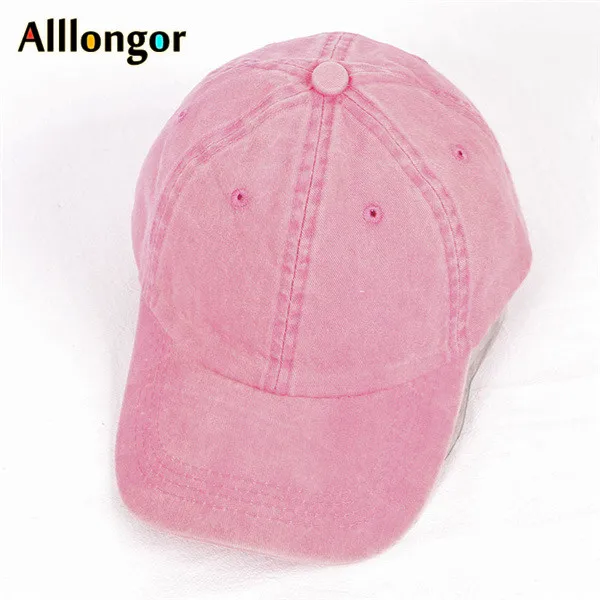 color 4 Snapback шапки летняя Кепки s Для женщин Бейсбол Кепки Для мужчин bone хлопок Винтаж папа Кепка-тракер в стиле «хип-хоп» розовый gorra hombre homme - Цвет: color 4