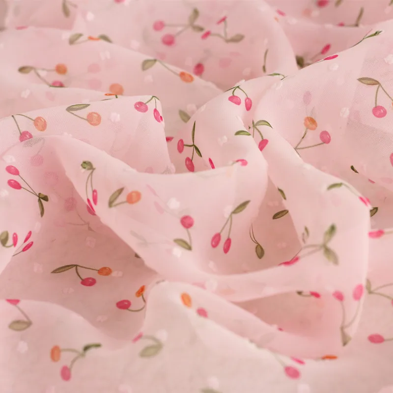 5 метров кружевная шифоновая ткань розовый зеленый бежевый большой цветок Ширина