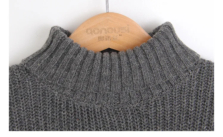 Новинка года; Длинные Стильные Свитера для девочек; Детский свитер с высоким воротником; детская необычная Базовая рубашка; Осенние Топы для малышей;#2318