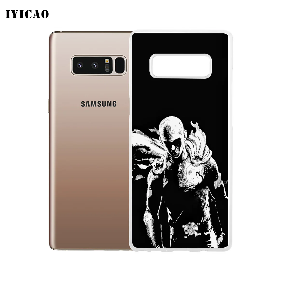 IYICAO One Punch Man Мягкий силиконовый чехол для телефона samsung A5 A6 Plus A7 A8 A9 J3 J5 J7 Note 8 9 TPU |