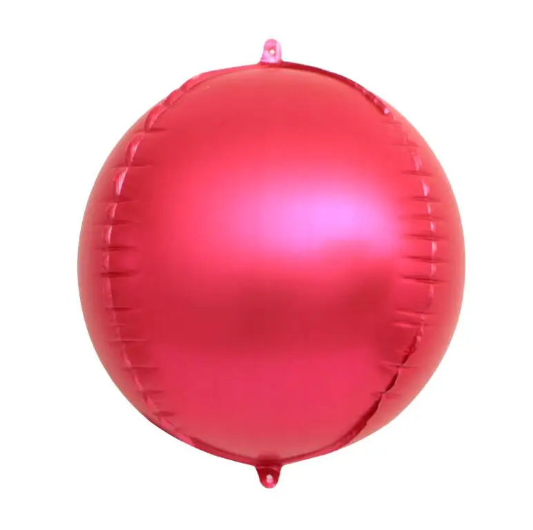 metal red 20 шт. 10 дюймов 4D розовое золото Серебряная Фольга Воздушный шар День рождения Свадебные украшения День Святого Валентина юбилей Детские принадлежности для душа - Цвет: metal red