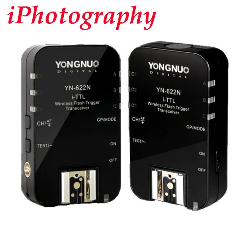 Yongnuo YN 622N 622 Wireless I TTL HSS 1/8000S Flash Trigger 2 трансивера для Nikon DSLR|yn 622|for nikonyongnuo yn-622n |