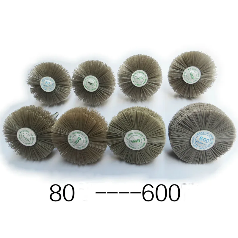 4 шт. абразивных Провода шлифования цветок головки полировка Кисточки 6 мм