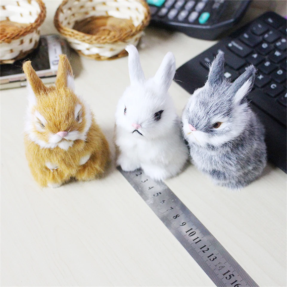 Пасхальные Плюшевые Мини кролики Tronzo корзина кролик пасхальные украшения