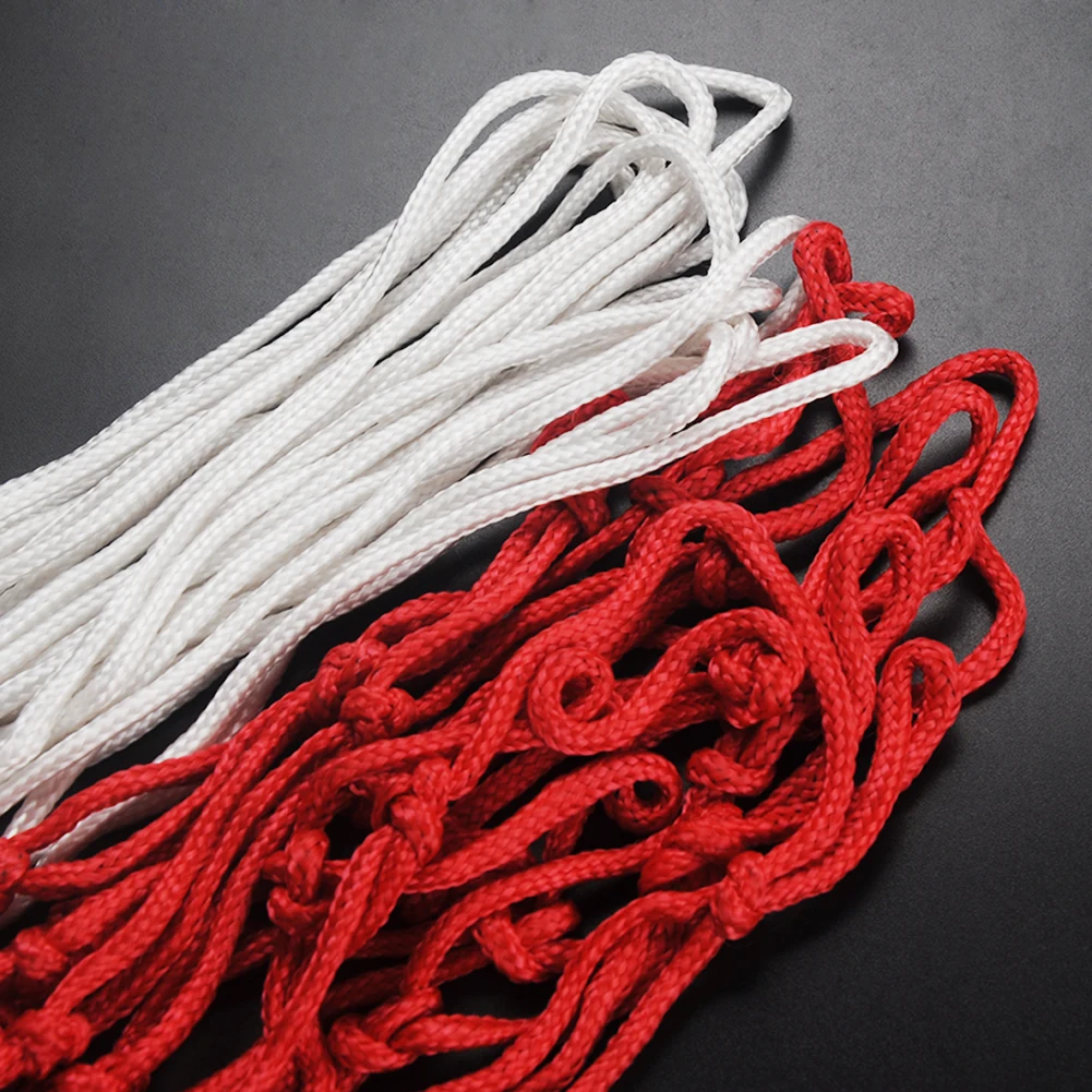 1 шт. баскетбольная сетка прочный полипропилен волокно толстая нить Спорт