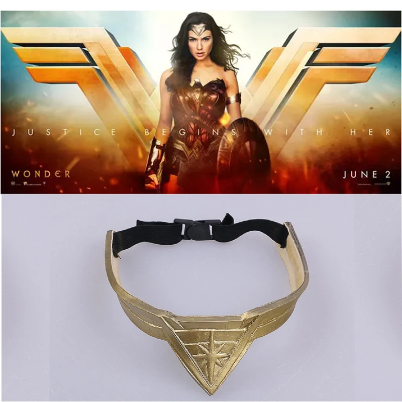 2017 головная повязка в виде фильма чудо женщины для косплея Дианы принца