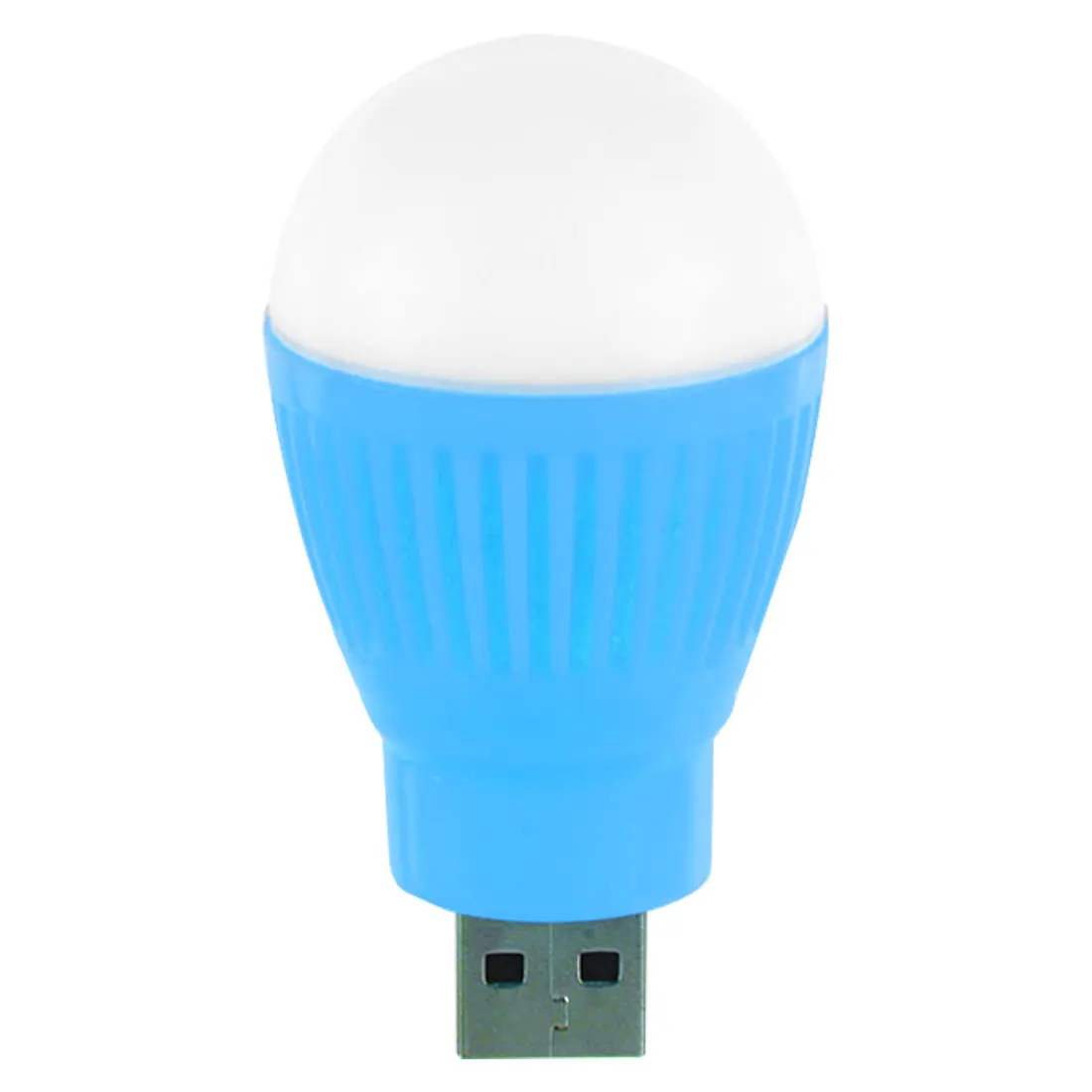 Blue Cold Light Светодиодная лампа USB Ночной светильник круглый открытый флэш-светильник аварийная лампа ноутбук компьютер энергосберегающий светильник для чтения лампа для кемпинга - Испускаемый цвет: Blue Cold Light