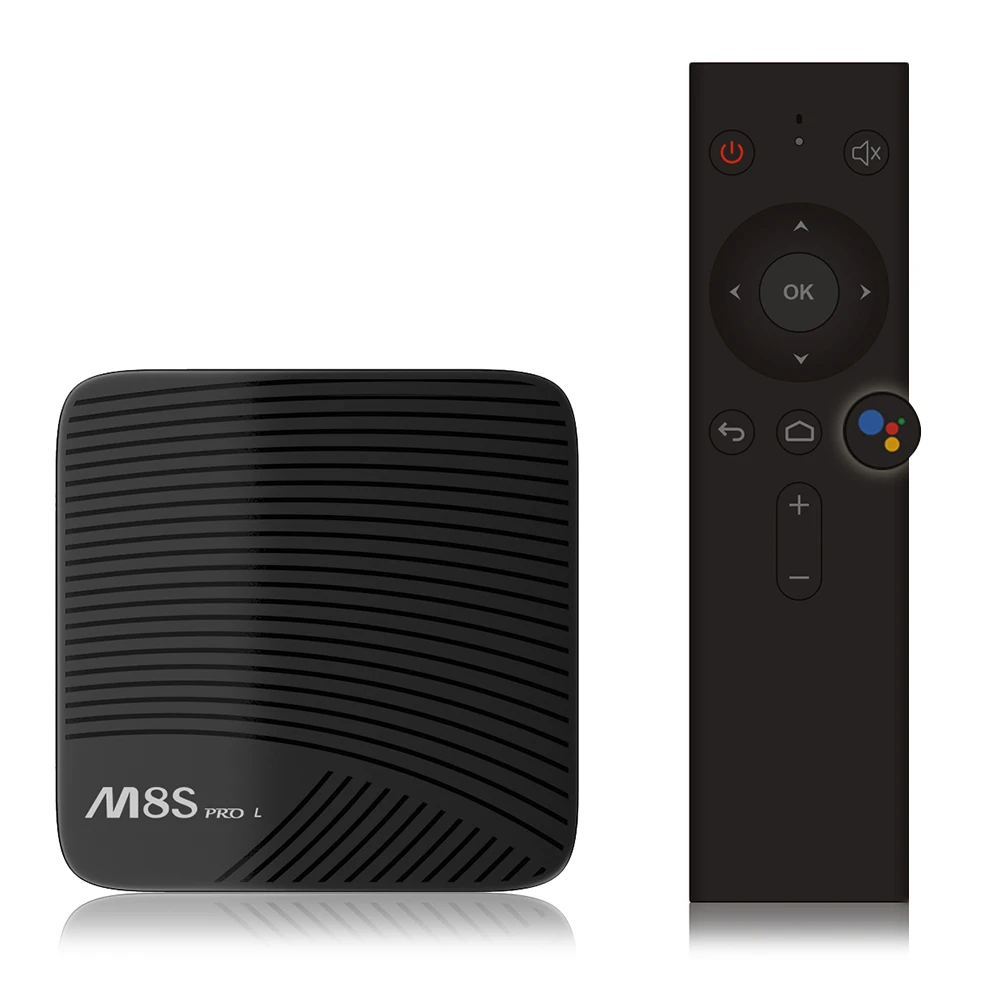 Mecool M8S PRO L голос Управление Smart ТВ Box Android 7 1 4 K Amlogic S912 Восьмиядерный комплект bluetooth