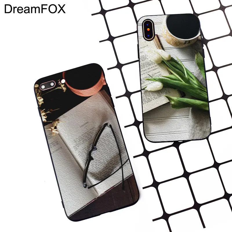 M411 Books And Coffee Black Soft TPU Silicone Case Cover For Apple iPhone 11 Pro XR XS Max X 8 7 6 6S Plus 5 5S 5G SE |