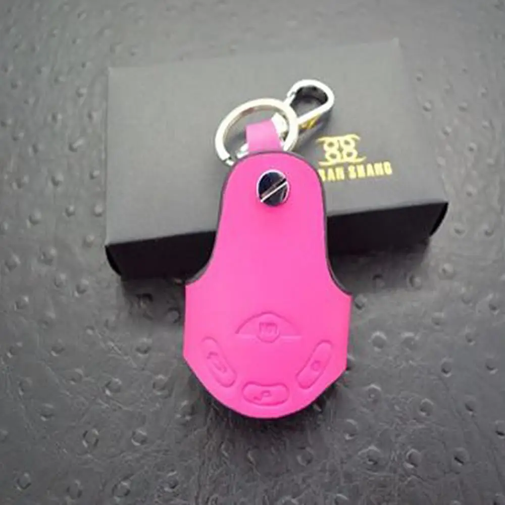 Цвета розовый чехол для ключей автомобиля держатель сумки BMW Mini Cooper|key case for car|case bmw