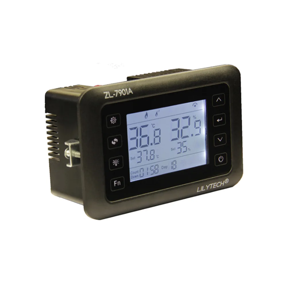 ZL-7901A многофункциональный инкубатор управления Лер PID контроль температуры 100-240 В Высокоточный регулятор температуры и влажности