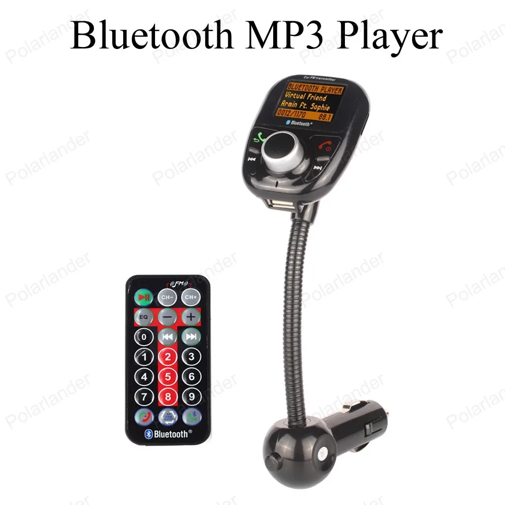 Универсальный беспроводной передатчик bluetoothfm Hands free CarMP3 плеер комплект Лидер