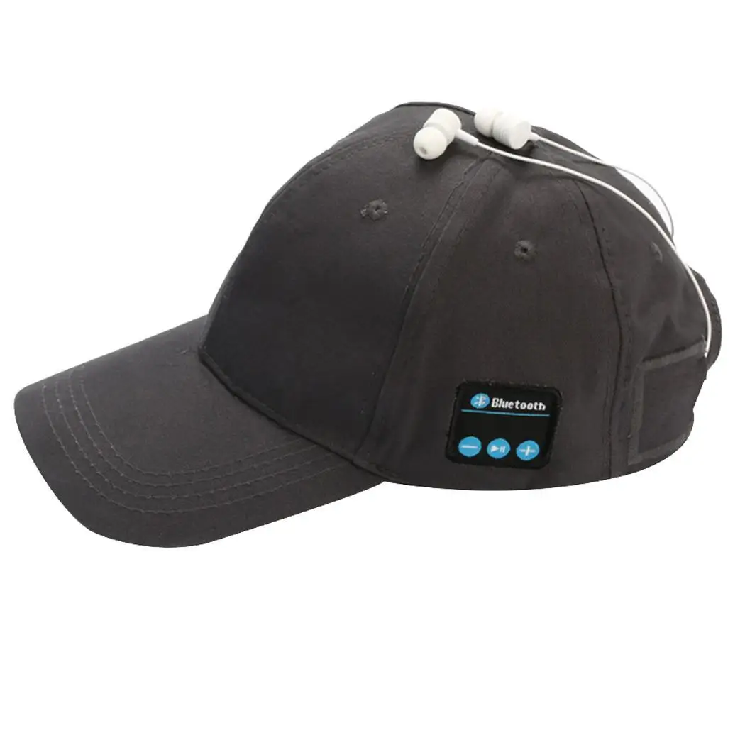 Portable Unisex Wireless Bluetooth Music Earphones Baseball 2H Cap User Manual Fashion 32 Casual Hat 95dB | Электроника
