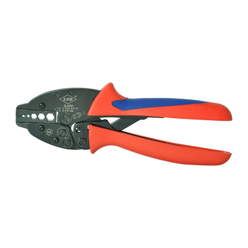 

Ratchet Crimping hand tools S-05H for RG55, RG58, RG59, RG6, RG62 coaxial cable connectors BNC crimper pliers