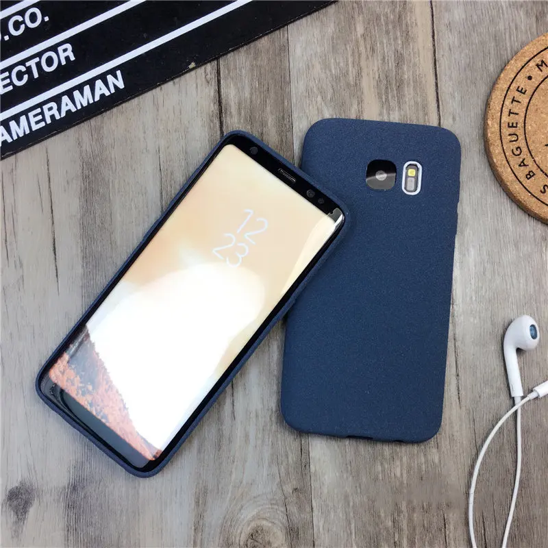 NOWAL Ultra Slim Matte Case For Samsung S9 S8 Plus S6 S7 Edge Note 8 9 A6 A7 A8 J4 J6 J8 2018 J3 J5 J7 Pro Soft Silicon Cover |