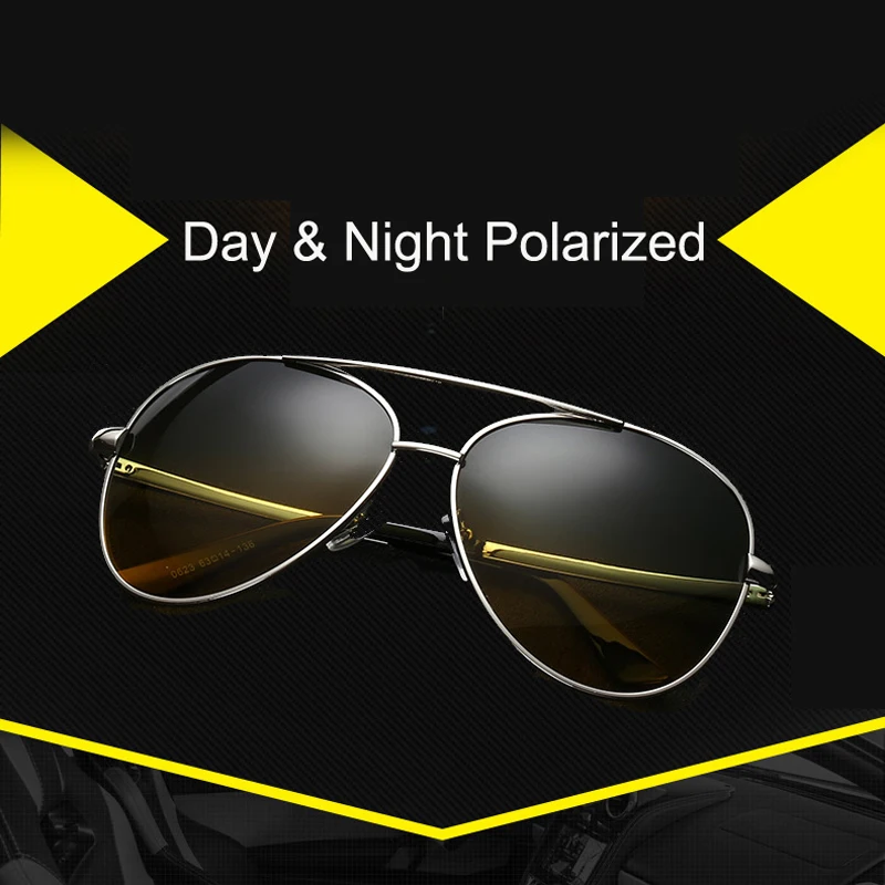 Мужские солнцезащитные очки с поляризацией в металлической оправе|polarized sunglasses|re