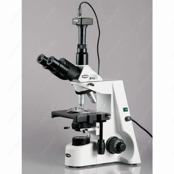 Ахроматический микроскоп Infinity Plan AmScope поставляет 40X 2500X с цифровой камерой 10MP|camera