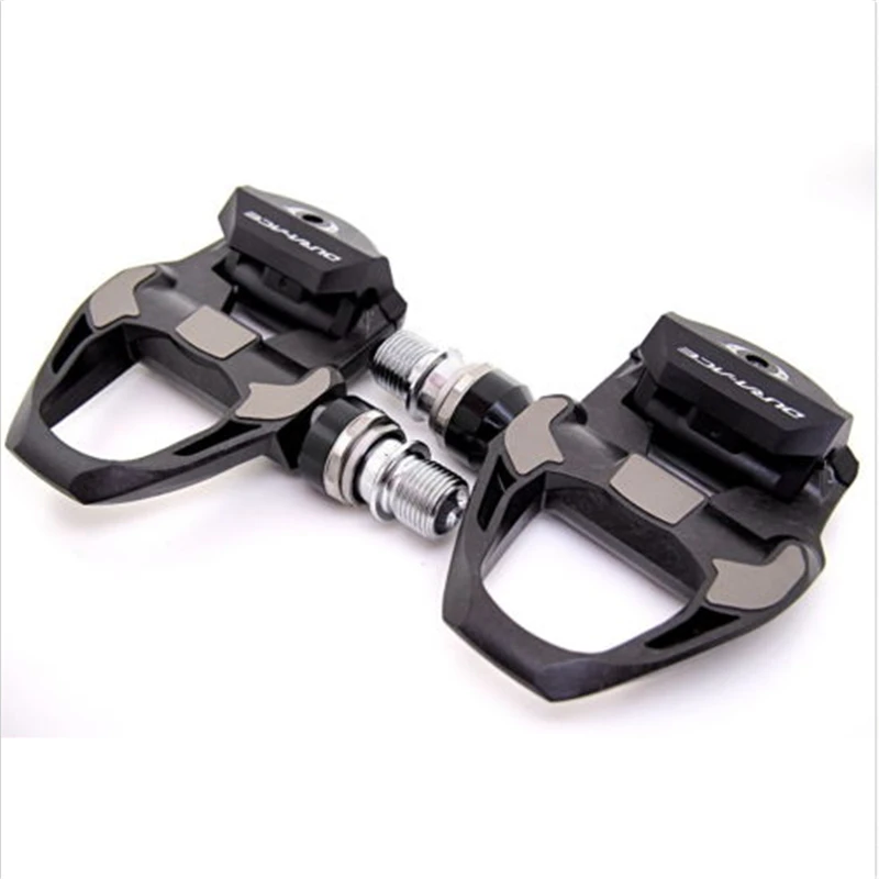 Shimano DURA ACE PD R9100 черные педали для велосипеда из углеродного волокна с SM SH12 бутсами