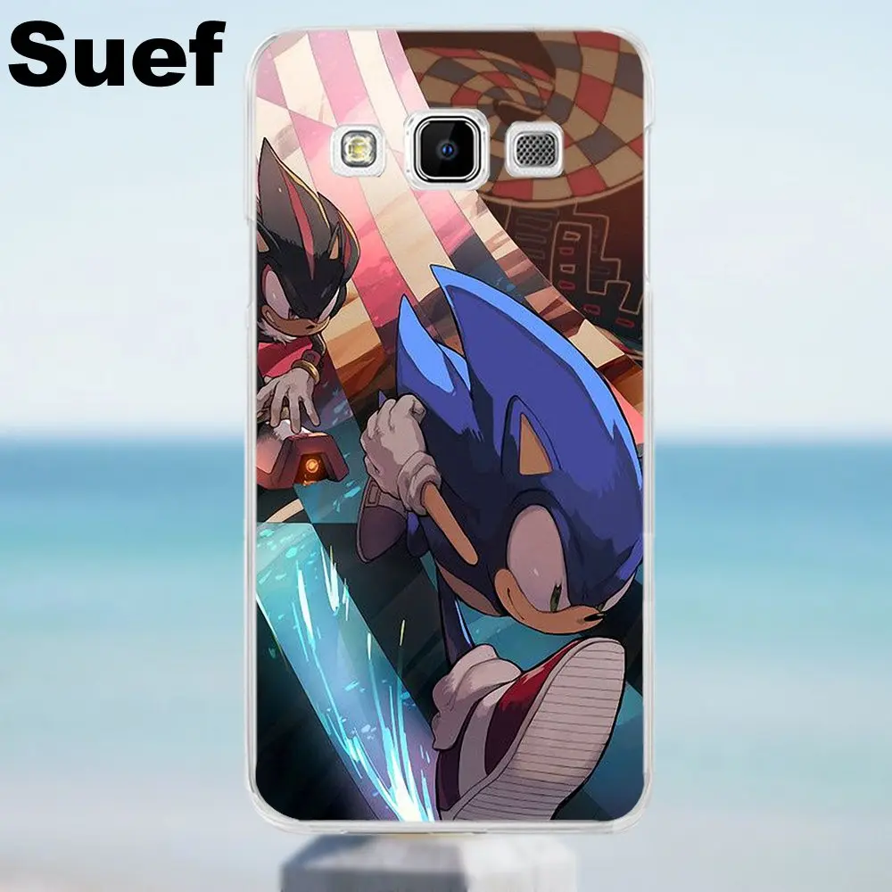 Suef мягкий хит продаж для Galaxy Alpha Core Prime Note 2 3 4 5 S3 S4 S5 S6 S7 S8 mini edge Plus Sega Ежик Соник