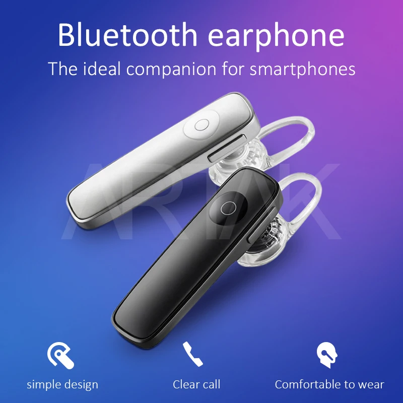 ARTAK M165 Беспроводные наушники с регулируемой громкостью телефона для Apple iPhone Xiaomi
