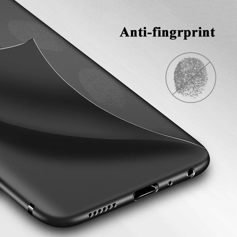 MAKAVO For Xiaomi Mi 8 Lite Case 360 Protection Slim Matte Soft Cover Phone Cases Pro 8X Mi8Lite |
