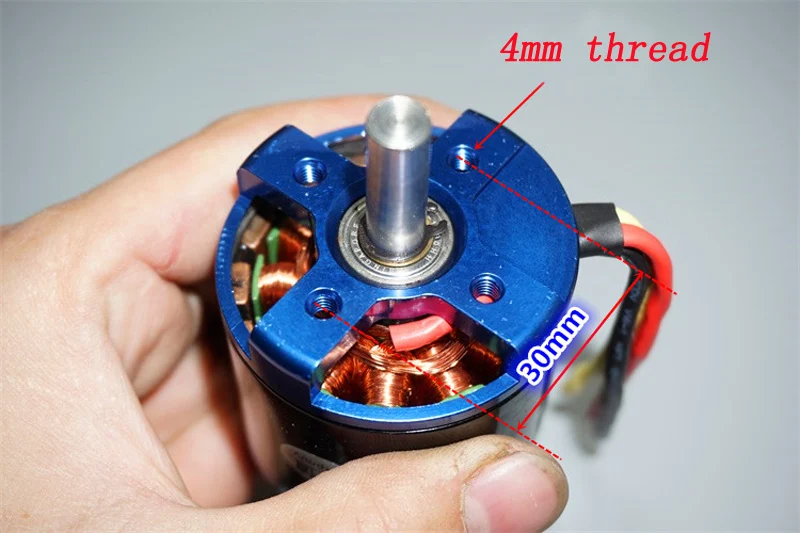 1 шт. 5055 KV500/600/700 Электрический Outrunner самолета двигатель с 8 мм вал для DIY RC модель велосипеда скейтборд