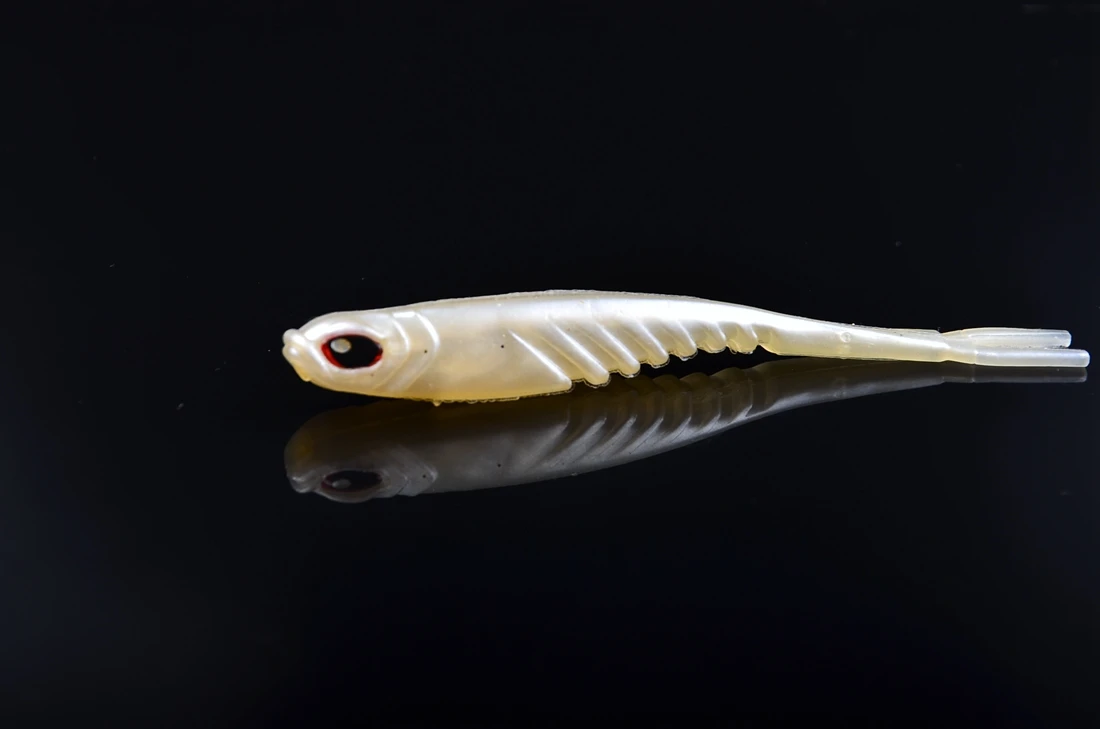 Лу Yaer вилка хвостатые мягкие рыбы червь приманки ножницы задний фонарь