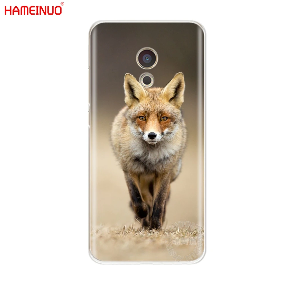 HAMEINUO лиса милое симпатичное животное крышка чехол для телефона для Meizu M6 M5 M5S M2 M3 M3S MX4 MX5 MX6 PRO 6 5 U10 U20 note plus