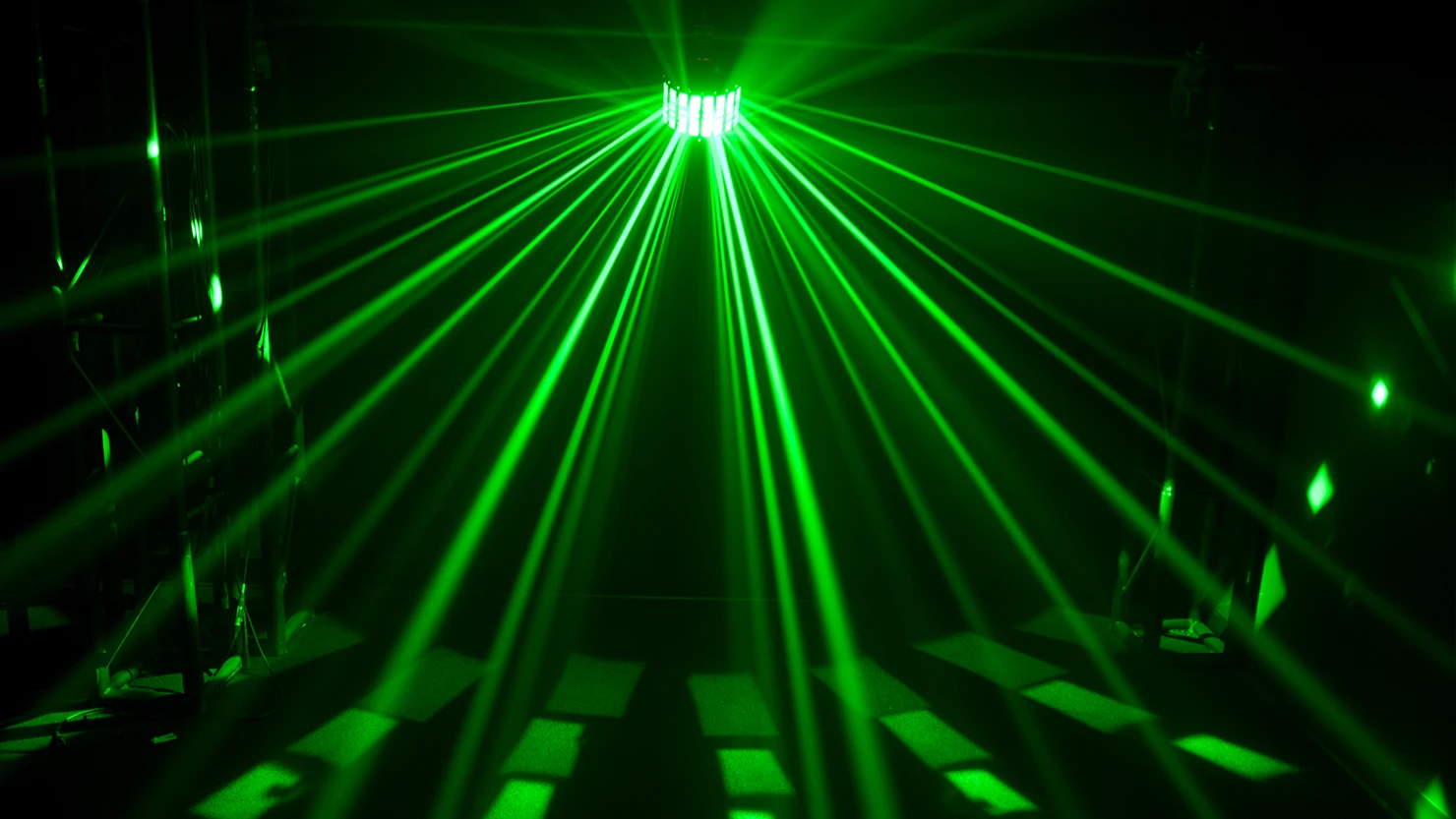 2 шт. Chauvet DJ Mini Kinta IRC DMX светодиодный RGBW Дерби клубный сценический светильник