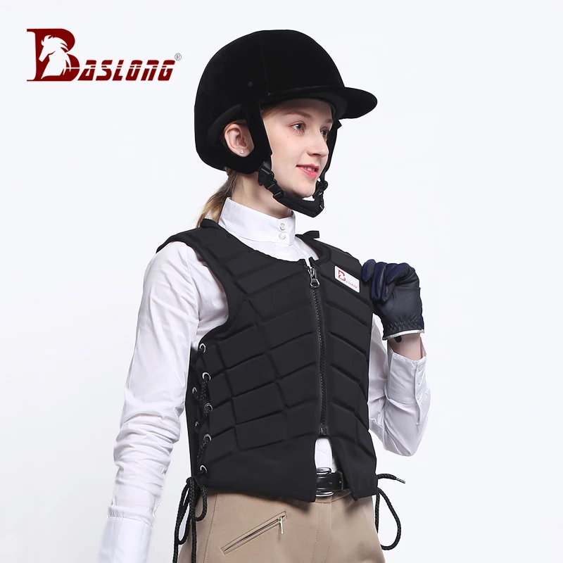 Quality equestrian armor vest riding suit