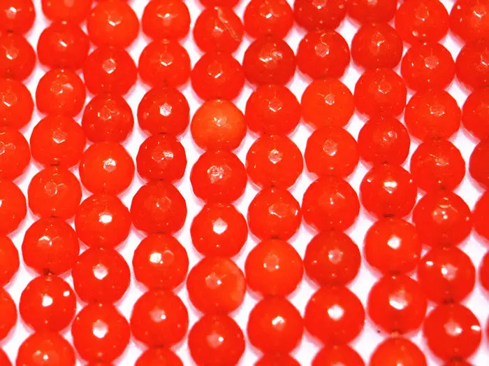 8 мм граненый редкий Оранжевый Красный Южная Америка Топаз свободный шарик 15