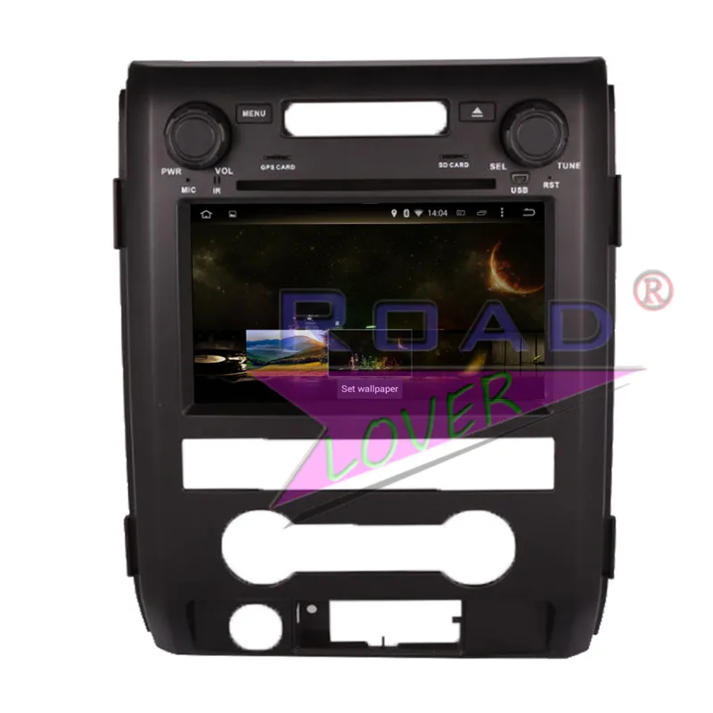 Roadlover Android 8 0 автомобиля Автомобильный приемник с dvd проигрывателем для Ford F150 2009 2010