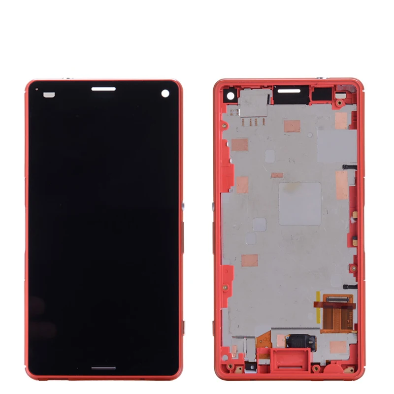 100% протестированный для SONY Xperia Z3 Compact Display Frame Mini D5803 D5833 дигитайзер ЖК-экран