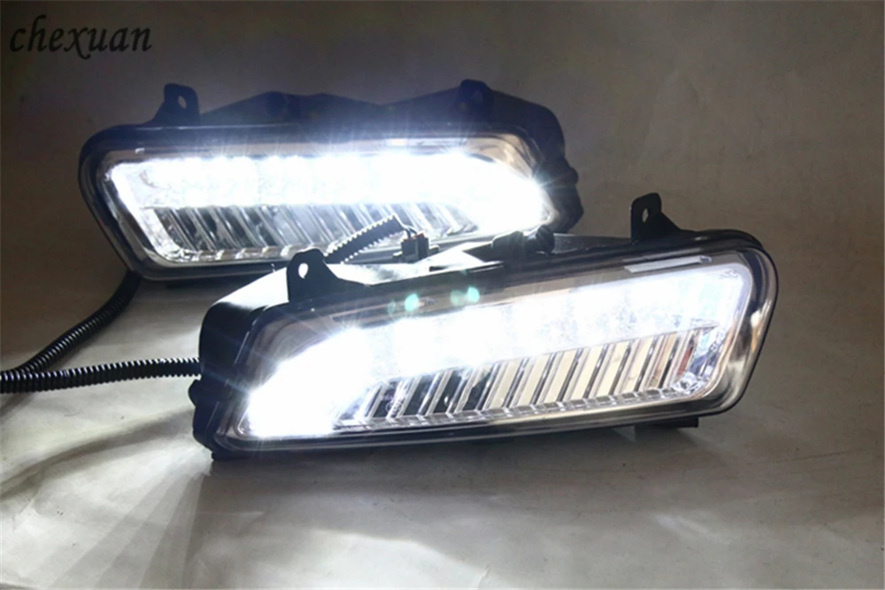CSCSNL 1 комплект светодиодный одов для Volkswagen VW Polo 2010 2011 2012 2013 2014 DRL дневные ходовые