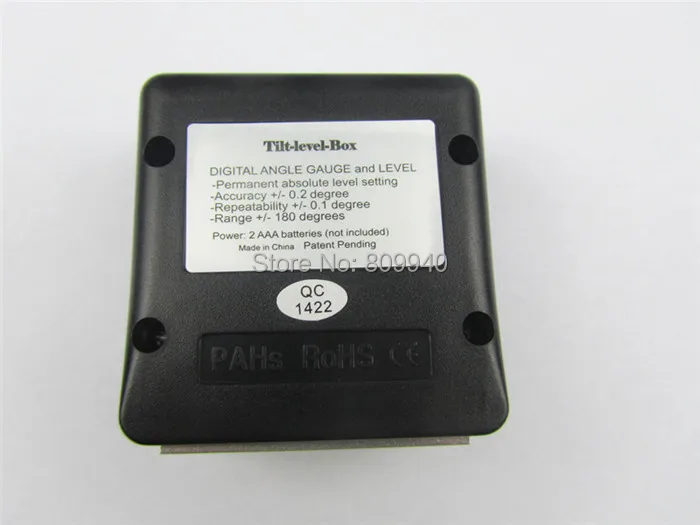Цифровой угломер инклинометр спиртовой уровень магнитное основание V образный