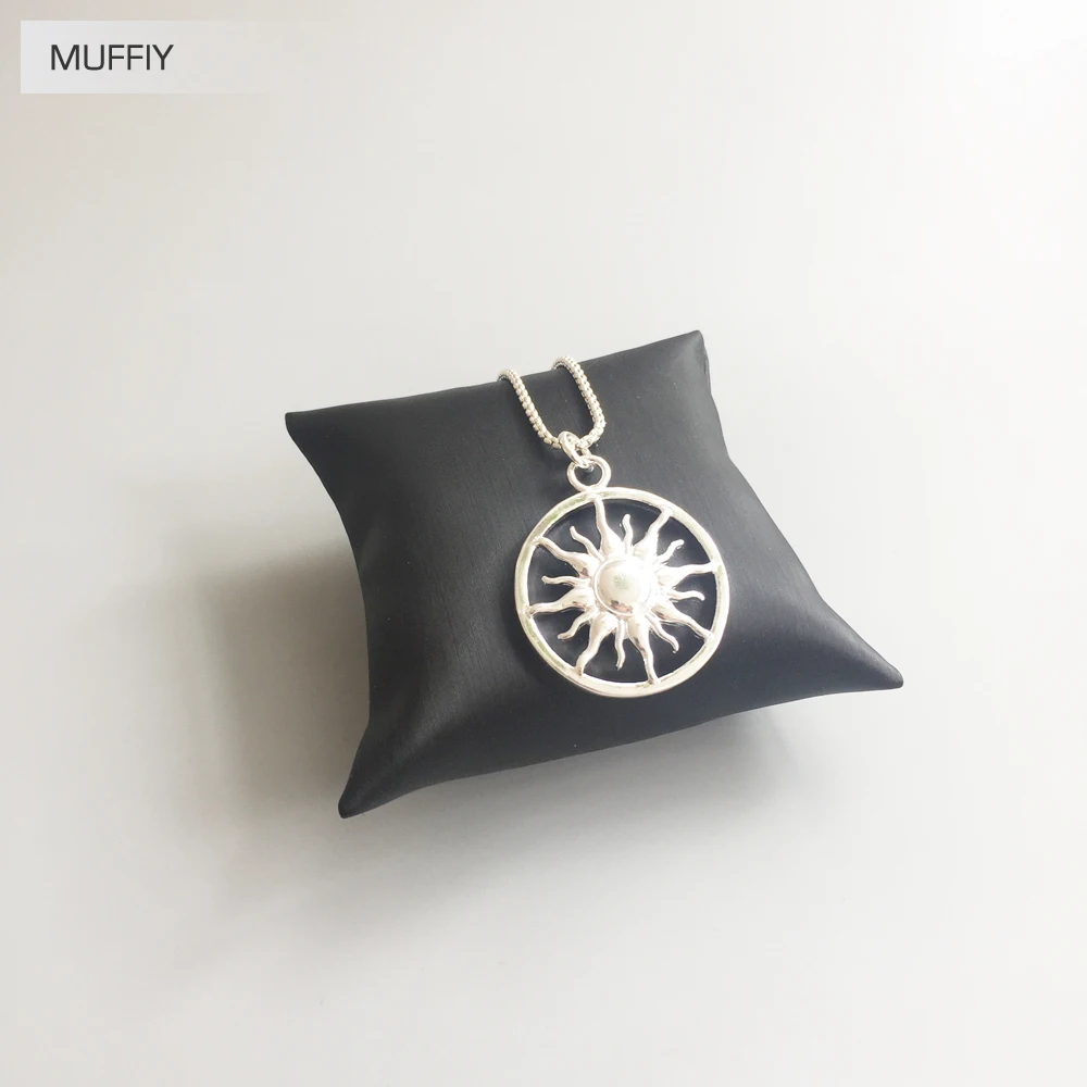 

White Silver Sun Pendant,Europe Style Glam Fashion Good Jewelry For Men And Women, Gift In 925 Sterling Silver,Super Deal